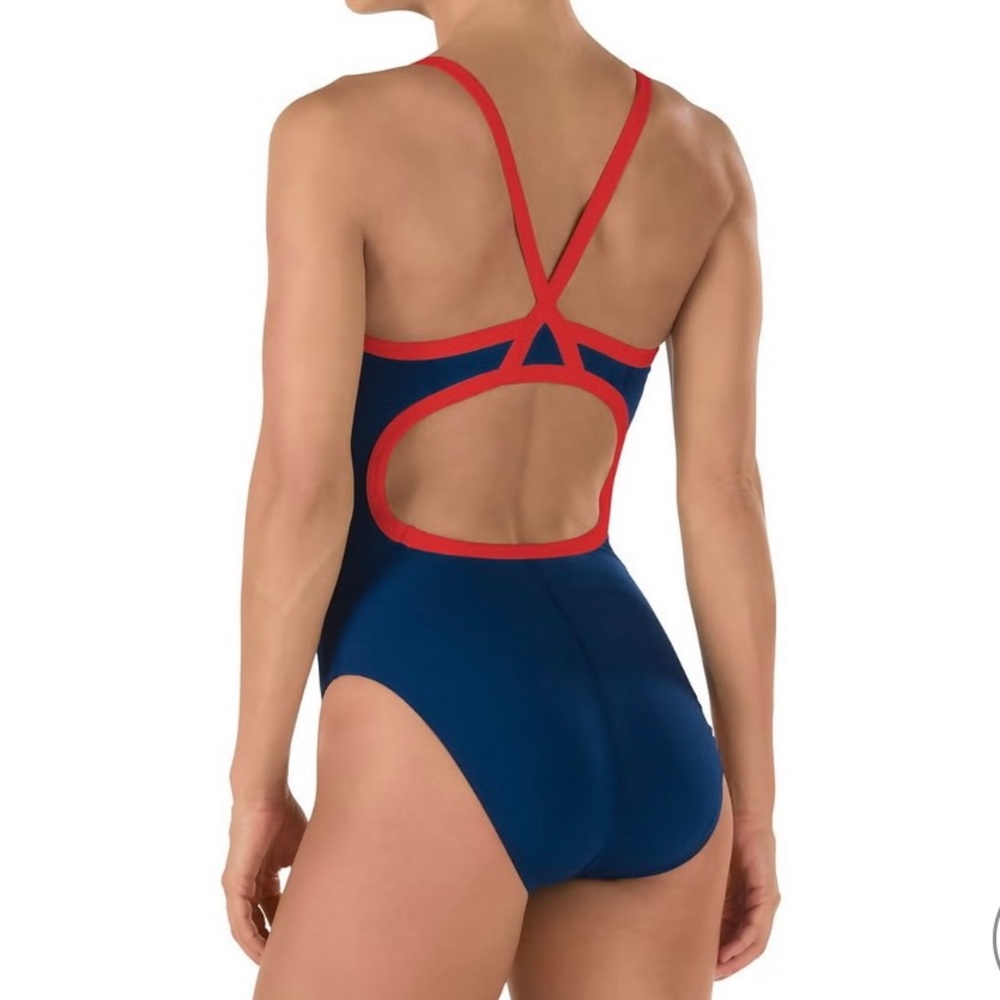 Speedo -Solid Fly Back Training Swimsuit Women’s … - image 3